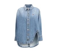 The Attico Light Blue Denim Shirt - IT36 | XS