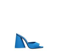 The Attico Light Blue Satin Platform Sandals - EU36.5/US6.5