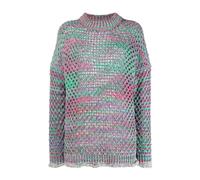 The Attico - Maglione casual multicolore in cotone e nylon - - Knitwear - Donna - Multicolore - M