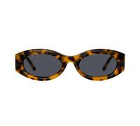 The Attico - Occhiali da sole ovali tartarugati - - Accessories - Donna - Marrone - ONE SIZE