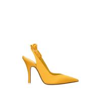 The Attico Orange Satin High Heel Pumps - EU39/US9