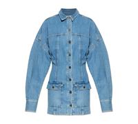 The Attico - Paneled Denim Mini Dress - - Dresses - Donna - Blu - M