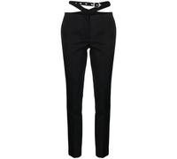 The Attico - Pantaloni Lunghi Neri in Lana - - Trousers - Donna - Nero - S