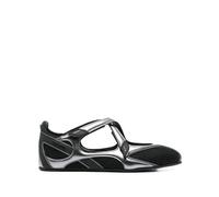 The Attico - Scarpe basse in seta e nylon nere - - Shoes - Donna - Nero - 36 EU