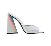 The Attico, ,Shoes ,Donna ,Grigio ,36 EU Devon Heeled Mules