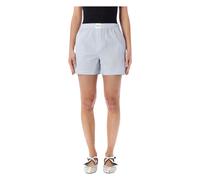 The Attico - Short Popeline Striped - - Shorts - Donna - Blu - S