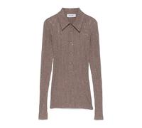 The Attico - T-Shirt Faded Mud - - Tops - Donna - Marrone - M