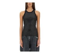 The Attico - Tank Top - - Tops - Donna - Nero - S