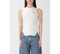 THE ATTICO Top in cotone slim 48 Bianco