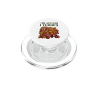 The Autumn I Turned 8 Red Wagon Pumpkins 8° compleanno PopSockets PopGrip per MagSafe