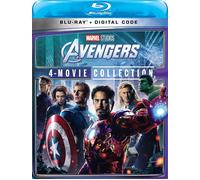 THE AVENGERS 4-MOVIE COLLECTION (Blu-ray) Robert Downey Jr. Chris Evans