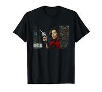 The Avengers Diana Rigg Emma Peel Spy Retro Maglietta