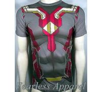 The Avengers i Am The Vision Super Villain MARVEL COMICS Costume T Shirt S-3XL