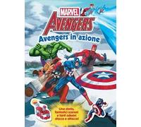 The Avengers in azione. Con adesivi