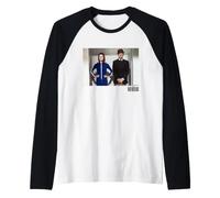 The Avengers Spies Diana Rigg e Patrick Macnee Retro Maglia con Maniche Raglan