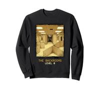 The Backrooms Livello 0 Liminal Space Horror Felpa