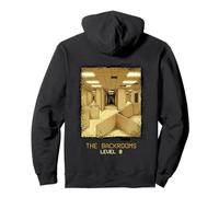 The Backrooms Livello 0 Liminal Space Horror Felpa con Cappuccio