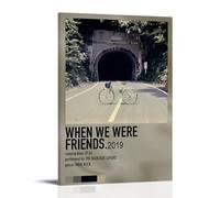 The Backseat Lovers When We Were FriendsModern High Definition Printed Multi Scene Home Decoration for Waterproof Wall Paintings in Living Rooms Room Office and Bathrooms 12x18inch(30x45cm) Frame-s