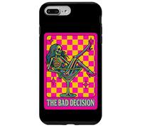 The Bad Decision - Scheletro retrò a scacchi per feste Custodia per iPhone 7 Plus/8 Plus