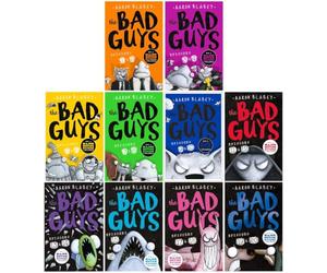 The Bad Guys Episodes 1-20 By Aaron Blabey 10 Books Collection Set