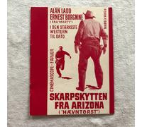 The Badlanders Alan Ladd Ernest Borgnine Katy Jurado 1958 programma cinematog...