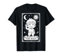 The Baka Funny Anime Meme Tarocchi Carta Witchy Moon Maglietta