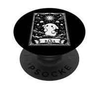 The Baka Funny Anime Meme Tarocchi Carta Witchy Moon PopSockets PopGrip Adesivo