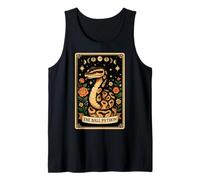 The Ball Python Snake Tarocchi Carta Witchy Moon Canotta
