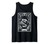 The Ball Python Snake Tarocchi Carta Witchy Moon Canotta