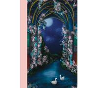 THE BALLET BRAIN Lined Journal Notebook - Swan's Nocturne Cover, 140 Pages, 5.5 in x 8.5 in - Hardcover Journaling Notebook for Work, Ballet, School & Note Taking