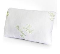 The Bamboo Pillow Cuscino cervicale Memory Foam - Cuscino Memory Foam - Cuscini Letto ipoallergenici per Supporto Collo - Cuscino cervicale Ortopedico (Pack of 1)