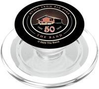 The Band, grande logo rosa a forma di cerchio per il 50° anniversario PopSockets PopGrip per MagSafe