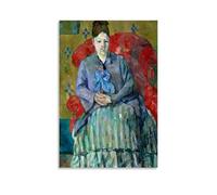 The Banks of The Marne-Paul Cezanne PaintingWall Art - Quadro decorativo moderno e minimalista, impermeabile, facile da mantenere, per soggiorno, camera da letto, sfondo da parete per migliorare lo