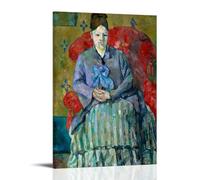 The Banks of The Marne-Paul Cezanne PaintingWall Art Quadro decorativo moderno minimalista impermeabile poster facile da mantenere soggiorno camera da letto sfondo parete per migliorare lo stile 30 x