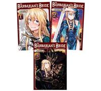 The Barbarian's Bride Series 3-Book Collection Set (Vol.1 to Vol.3) by Noriaki Kotoba - A Captivating Manga of Fantasy, Romance, and Intrigue
