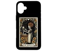 The Barista Coffee Maker Tarocchi Scheletro Strega Custodia per iPhone 16 Plus
