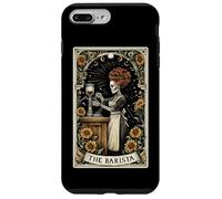 The Barista Coffee Maker Tarocchi Scheletro Strega Custodia per iPhone 7 Plus/8 Plus