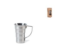 The Bars Jigger Escale In Acciaio Inox Con Manico, Graduazione Ml 30/45/60