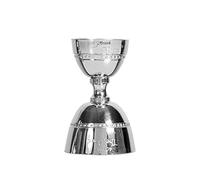 The Bars Jigger Misurino Decò, Acciaio Inox, 10/20 e 40 ml, Made in Italy