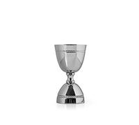 The Bars Jigger Misurino Decò, Acciaio Inox, Capacità 15/30 e 45/60 ml, Made in Italy