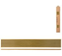 The Bars Tappetino Bar, Gomma Oro, 70x10 cm, Made in Italy