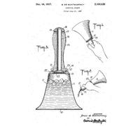 The bars Vintage Bell, shaker 800 ml campana, prodotto professionale