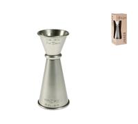 The Bars Vintage, Misurino Cocktail, Acciaio Inox, ml 15/30 Argento