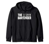 The Bartender Funny Bartending Alcoholic Drink for Women Men Felpa con Cappuccio