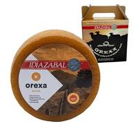 THE BASQUE gourmet - Formaggio stagionato di pecora affumicato - Formaggio spagnolo D.O.P. Idiazabal - Latte crudo - In confezione regalo con manico - Specialità dei Paesi Baschi (1,2 Kg, Affumicato)