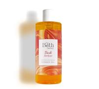 The Bath Factory Gel Doccia Idratante e Nutriente, Dark Amber con Vaniglia e Cedro, 400 ml