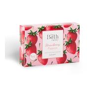 The Bath Factory, Sapone idratante per mani e corpo, fragola, 80 grammi