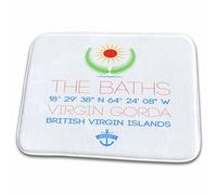 The Baths, Virgin Gorda, British Virgin Islands - Beaches Of The World Tappeti Da Bagno Morbido Zerbino Ingresso Antiscivolo Tappeto Entrata Per Corridoio Doccia Esterno 40X60 Cm