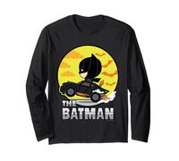 The Batman Batmobile Wheelie Chibi Maglia a Manica