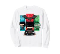 The Batman Catwoman Riddler Panels Chibi Felpa